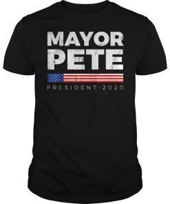 Mayor Pete Buttigieg President 2020 Retro Distressed T-Shirts