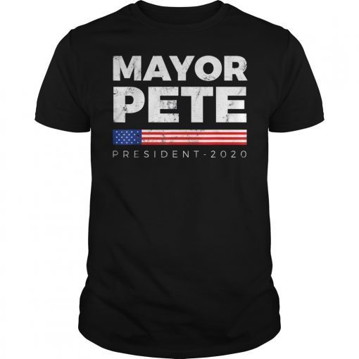 Mayor Pete Buttigieg President 2020 Retro Distressed T-Shirts