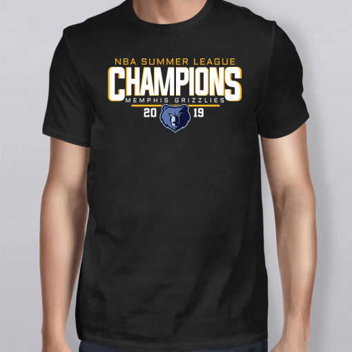 Memphis Grizzlies 2019 NBA Summer League Champions T-Shirt