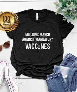 Millions March Against Mandatory Vaccines tshirt,Long Island event, Short-Sleeve Unisex T-Shirt