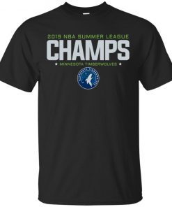 Minnesota Timberwolves 2019 NBA Summer League Champs T-Shirt
