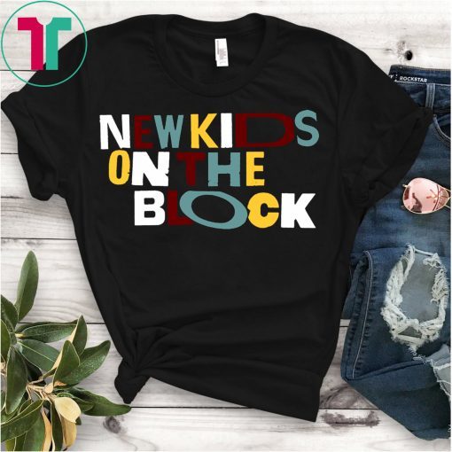 NEW KIDS SHIRT ON THE BLOCK COLORFUL VINTAGE SHIRTS