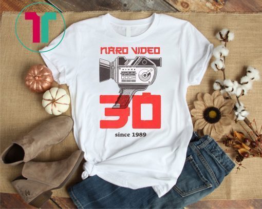 Naro Video Since 1989 Camera Shirt