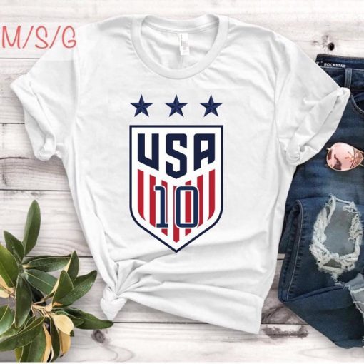 National Soccer Team Shirt USWNT,Carli lloyd T-shirt Christian pulisic Unisex T-Shirt