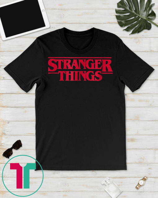 Netflix Stranger Things Logo T-shirt