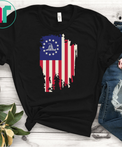 Patriotic Politically Incorrect Betsy Ross Flag 1776 Gadsden T-Shirt Brain Treatment Foundation T-Shirt USA Flag