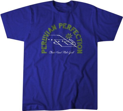 Peruvian Perfection Chest Head Flick Goal T-Shirt