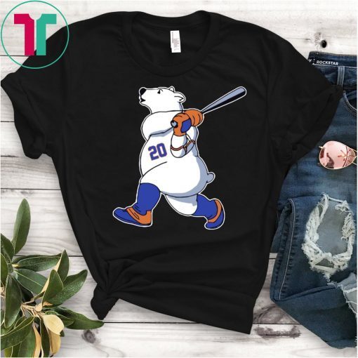 Pete Alonso Polar Bear New York Mets T-Shirt