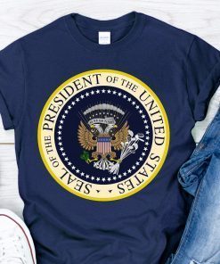President Trump U.S. Presidential Seal 45 is a Puppet Fake T-Shirt