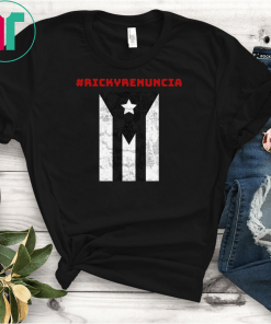 Puerto Rico Resiste Black Flag Unisex Gift TShirt Fist