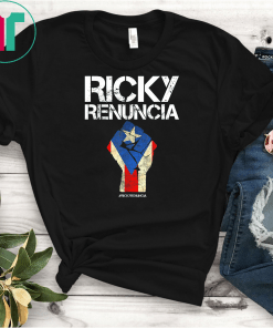 Puerto Rico Resiste Boricua Flag TShirt Fist Unisex Gift T-Shirts