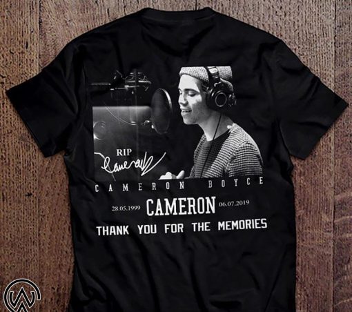 RIP Cameron Boyce thanks for memories shirt