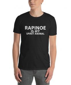 Rapinoe Is My Spirit Animal T-Shirt United States Women's National Soccer Team Shirt USWNT Short-Sleeve Unisex T-Shirt
