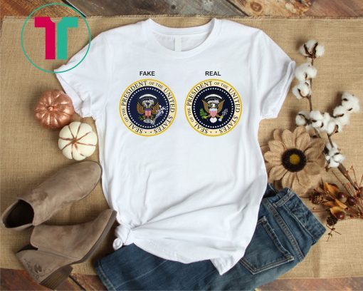 Real Fake Presidential Seal T-Shirt Charles Leazott’s Tee Shirt