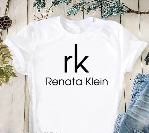 Renata Klein rk Calvin Klein ck tshirt