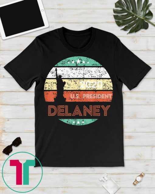 Retro Vintage Delaney 2020 US President New Design T-Shirt