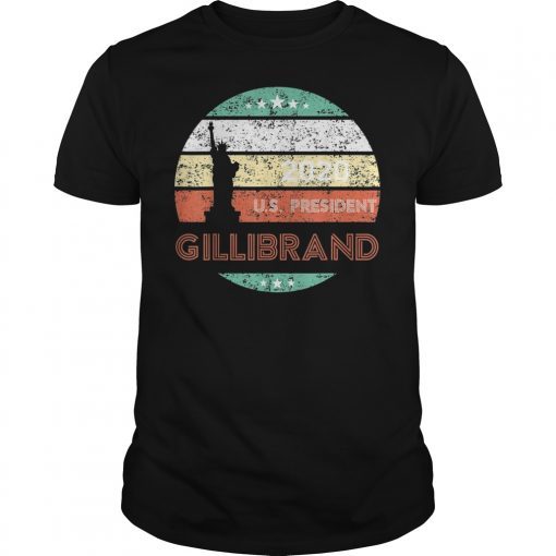 Retro Vintage Gillibrand 2020 US President New Design T-Shirt