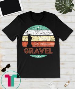Retro Vintage Gravel 2020 US President New Design T-Shirt
