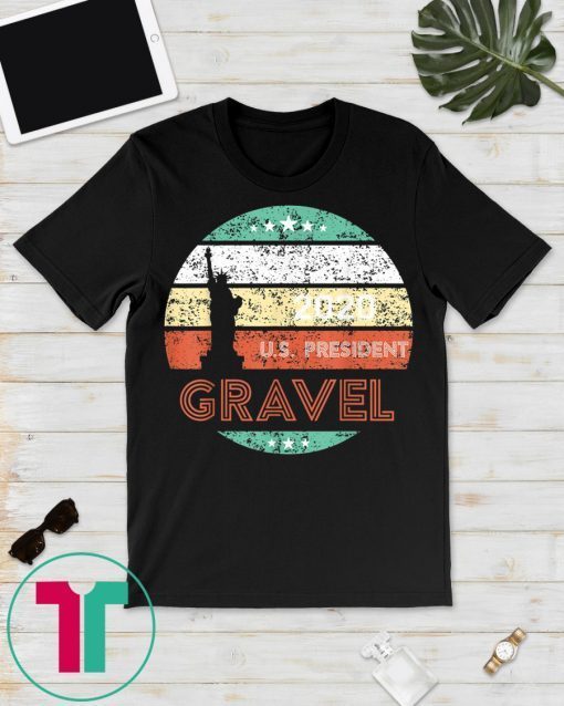 Retro Vintage Gravel 2020 US President New Design T-Shirt
