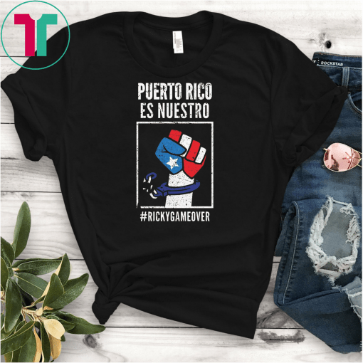 Ricky Renuncia Bandera Negra Puerto Rico Resiste Boricua Classic Gift T-Shirts