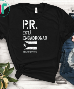 Ricky Renuncia Bandera Negra Puerto Rico Top T-Shirt Levantate Boricua, Ricky Renuncia, #rickyrenuncia