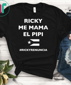 Ricky Renuncia Bandera Negra Puerto Rico Top Unisex Gift T-Shirt