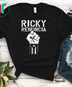 Ricky Renuncia Bandera Negra Puerto Rico Top Unisex Gift T-Shirts