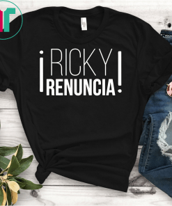 Ricky Renuncia Boricua Diaspora Paro Bandera Negra De Puerto Rico Shirt, Black Puerto Rico Flag Shirt