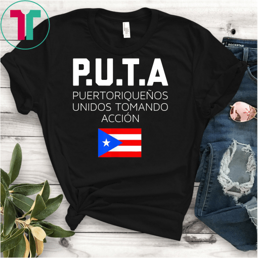 Ricky Renuncia Puerto Rico Tomando Accion Governador Ricans T-Shirt