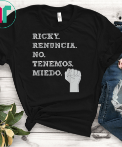 Ricky Renuncia Puerto Rico Unisex Gift T-Shirt