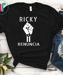 Ricky Renuncia Puerto Rico flag Bandera Negra best T-Shirts