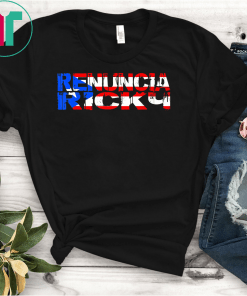 Ricky Renuncia T-Shirt Puerto Rico For Puerto Ricans Tee Shirt Levantate Boricua Gift T-Shirt