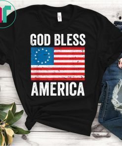 Rush Limbaugh Betsy Ross God Bless Ameria Shirt