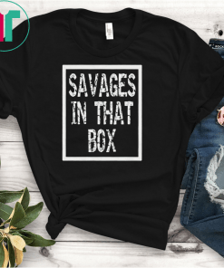 Savages Cool Baseball Short-Sleeve Gift T-Shirt