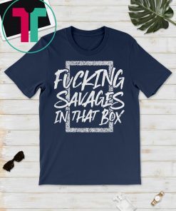 Savages In That Box T-Shirt Aaron Boone – New York Yankees Shirt