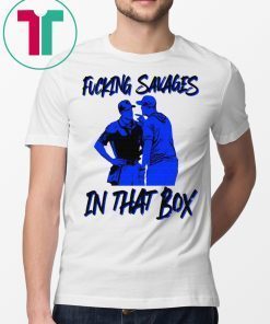 Savages In That Box T-Shirt Aaron Boone Shirt New York Yankees Shirt