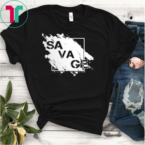 Savages In The Box Shirt New York Yankees Savages Funny Gift T-Shirt