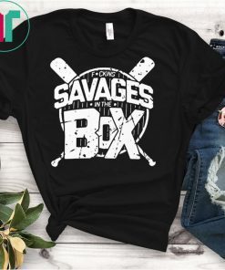 Savages In The Box Yankees Shirt