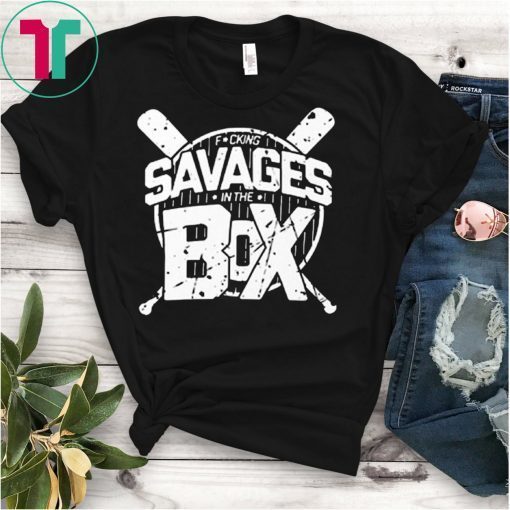 Savages In The Box Yankees Shirt