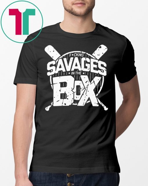 Savages In The Box Yankees Shirt