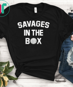 Savages In The Box shirt yankees savages shirt New York Yankees Savages Gift T-Shirt