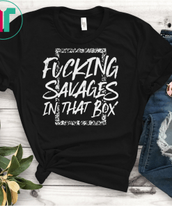 Savages in The Box T Shirt Unisex Heavy Cotton Gift Tee Shirt