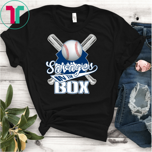 Savages in the Box Gift Fan T-Shirt New York Yankees Savages T-Shirt Yankees Savages Gift T-Shirt