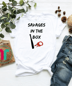 Savages in the Box T-Shirt New York Yankees Savages Yankees Savages Gift T-Shirt