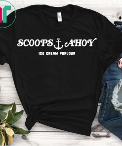 Scoops Ahoy Ice Cream Stranger Style Pop Culture Things T-Shirt