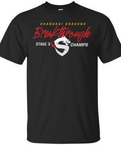 Shanghai Dragons Stage 3 Champs Gift T-Shirt