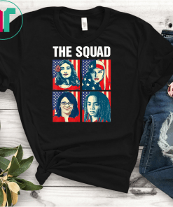 Squad AOC Rashida Tlaib Omar Ilhan Ayanna Pressley T-Shirt