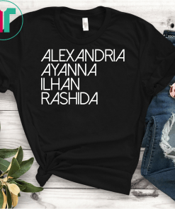 Squad Goals AOC Rashida Tlaib Ilhan Omar Ayanna Pressley Unisex Gift T-Shirt