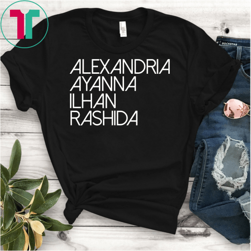 Squad Goals AOC Rashida Tlaib Ilhan Omar Ayanna Pressley Unisex Gift T-Shirt