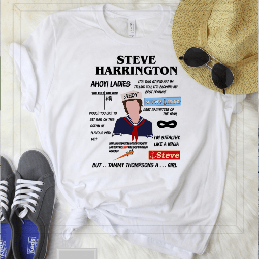 Steve Harrington Scoops Troop Ahoy Ladies But Tammy Thompsons A Girl Shirt